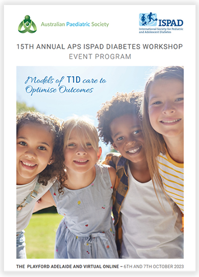 APS ISPAD 2023 Diabetes Workshop BOOKLET